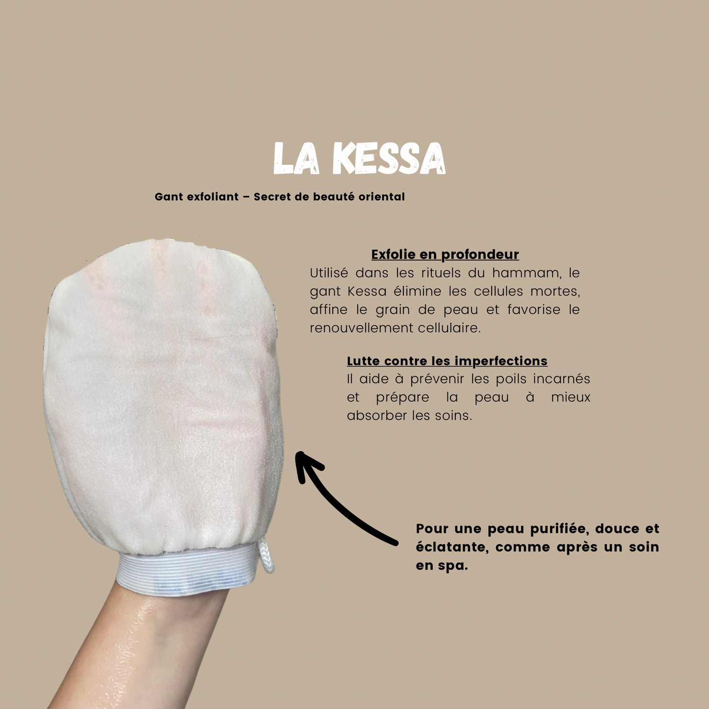 Moroccan Peeling glove – Revive Your Skin – Exfoliate While You Shower