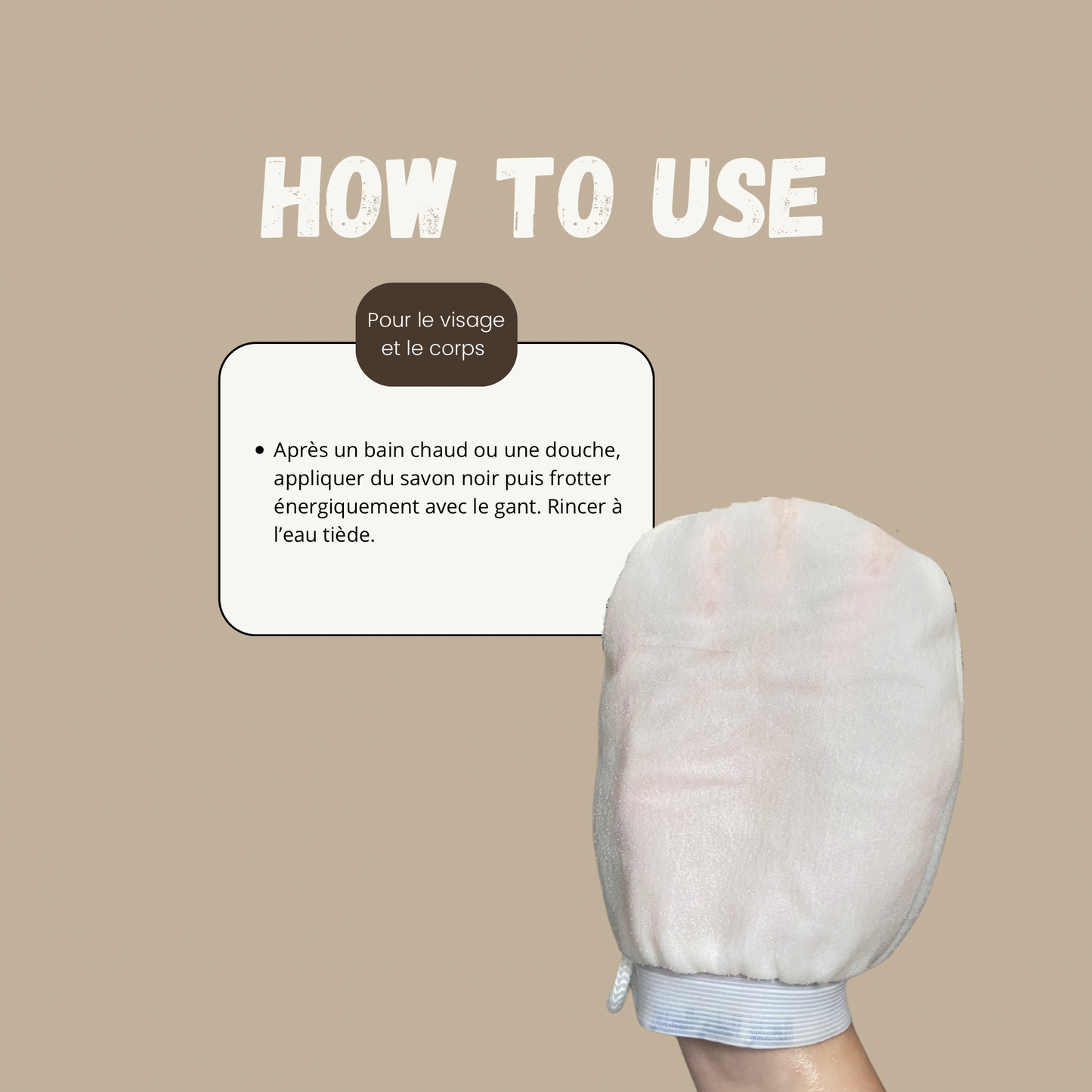 Moroccan Peeling glove – Revive Your Skin – Exfoliate While You Shower