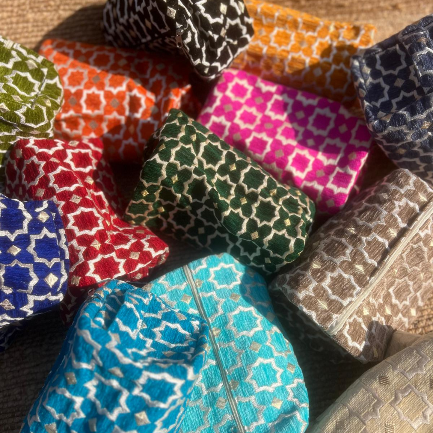 Traditional Moroccan Hammam Bag – A Touch of Arganyah Elegance in Every Beauty Ritual"