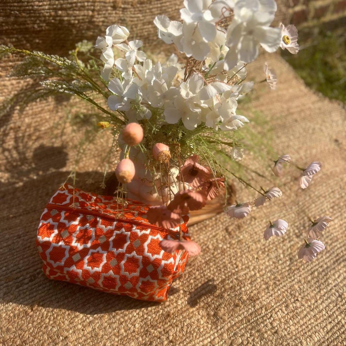 Traditional Moroccan Hammam Bag – A Touch of Arganyah Elegance in Every Beauty Ritual"