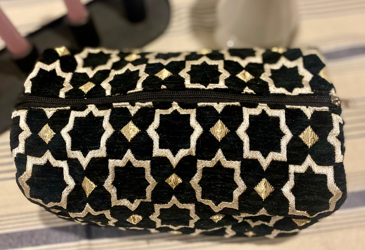 Traditional Moroccan Hammam Bag – A Touch of Arganyah Elegance in Every Beauty Ritual"
